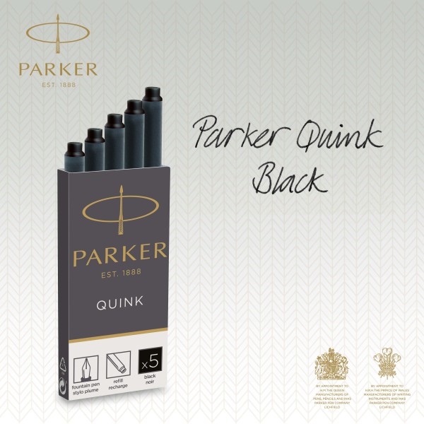 Mực ống Parker đen black
